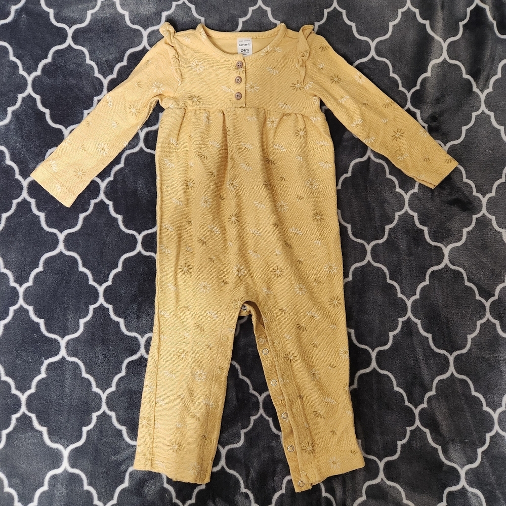 24 month long sleeved romper